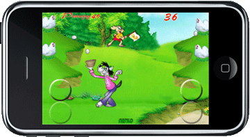 Mobile Game: Crazy Bee Screen Shot1